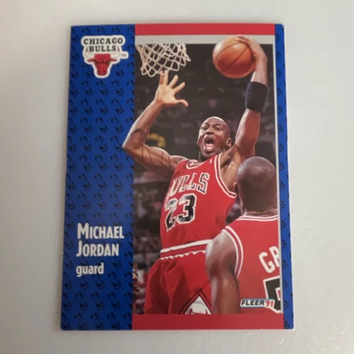 Fleer 1991-92 Michael Jordan #29 Chicago Bulls NBA Basketball Card