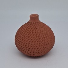 Mata Ortiz Handmade Pottery design by Fito Tena 2.5"tall X 2.5"wide