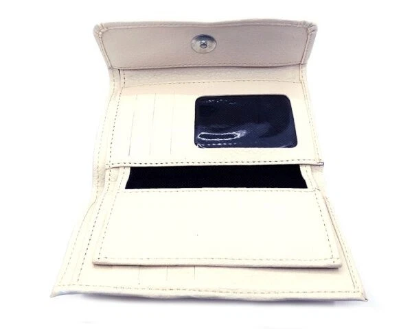 Cartera/Cartera/Llavero/Juego/Kit/Regalo/Monedero Tribal Cuero Triple Foto 3 de 4