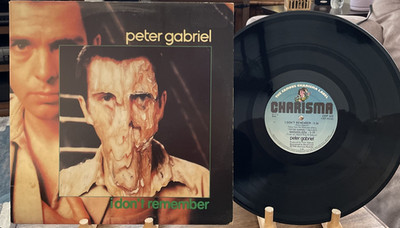 PETER GABRIEL  I Don't Remember 1980 CHARISMA 12'' Single Biko EX Vinyl Record