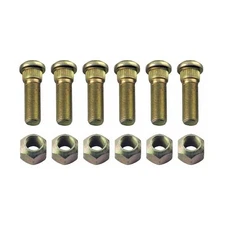 Wheel Studs and Nuts 6 Pack fits Ford 2000 3600 4000 4110 4600 6610 C5NN1107F