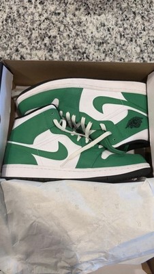 Jordan Air Jordan 1 Mid Lucky Green DQ8426-301 Men's Green/White Sneaker