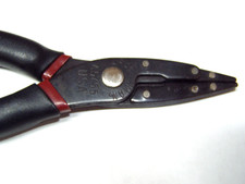 Vintage Craftsman 45755 Laminated Needle Nose Pliers . large grips