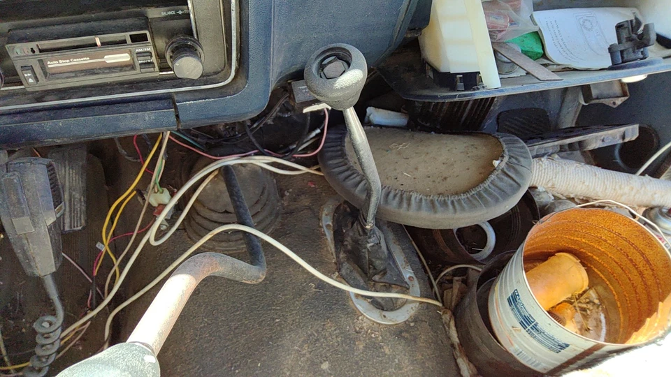 Dodge Ram W150 1986 4x4 conjunto de palanca de cambios con acoplamiento OEM 4x4 caja de cambios T Foto 2 de 4