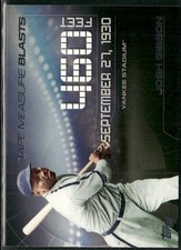 Josh Gibson 2015 Topps Update #TMB-15 Tape Measure Blasts Homestead Grays