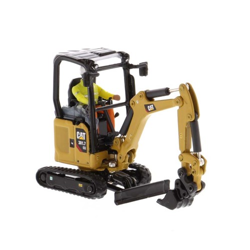 1/50 Caterpillar CAT 301.7 CR Mini Excavator - High Line Diecast Masters 85597 - Picture 7 of 8