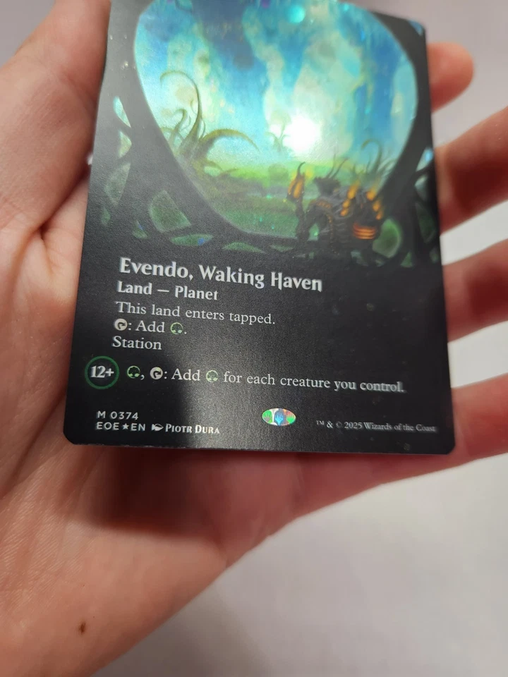 Evendo, Waking Haven (Borderless) (Galaxy Foil) Edge of Eternities Foil - Image 4 of 4