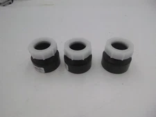 3 Pack NIBCO 1-1/2" x 1-1/4" HXSJ Trap Adapters 5801-7
