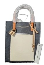 Marc Jacobs H002L03FA22 Mini Smoked Almond Tan/Brown/Cream/Black With Gold Hardw