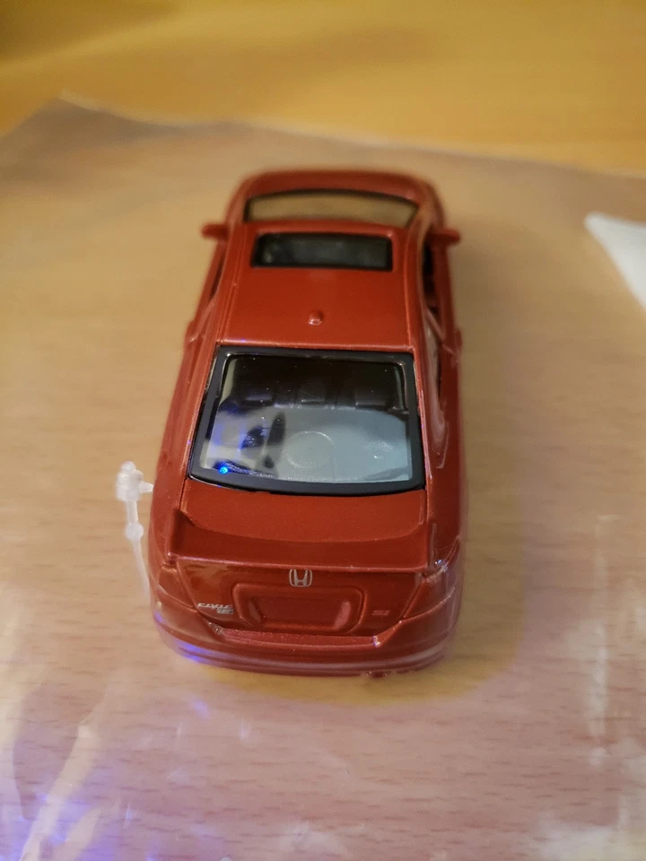 Honda Civic SI 2010 escala 1/39 die cast pull car - Kinsmart Foto 4 de 4