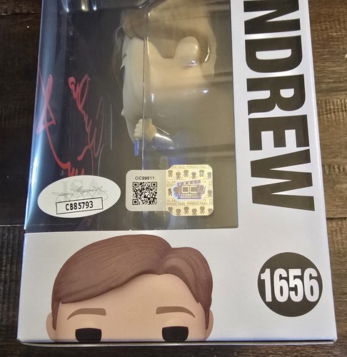 Emilio Estevez signiert Andrew The Breakfast Club Funko Pop #1656. Kommt mit JSA - Bild 3 von 8