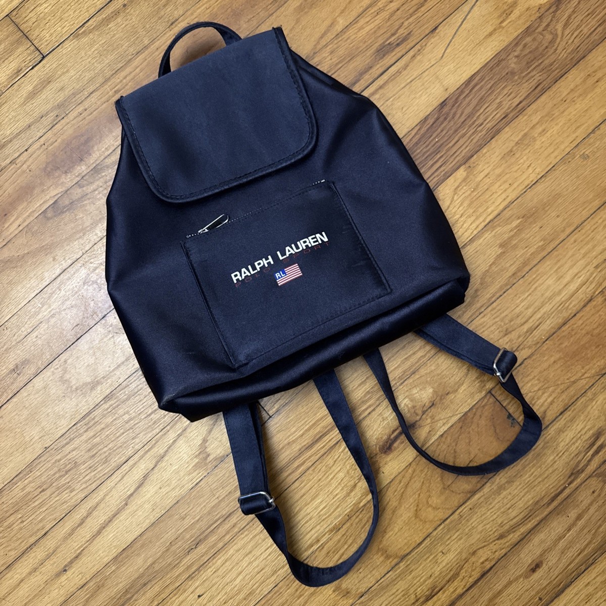 POLO SPORT バックパック リュック ブラック 90s Y2K s-l400.jpg