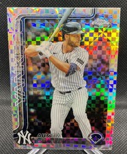 Austin Slater 2025 Topps Update Series #USC137 X-Fractor New York Yankees 