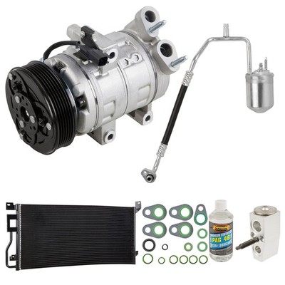 For Ford Escape 2008-2012 OEM AC Compressor w/ Condenser Drier TCP