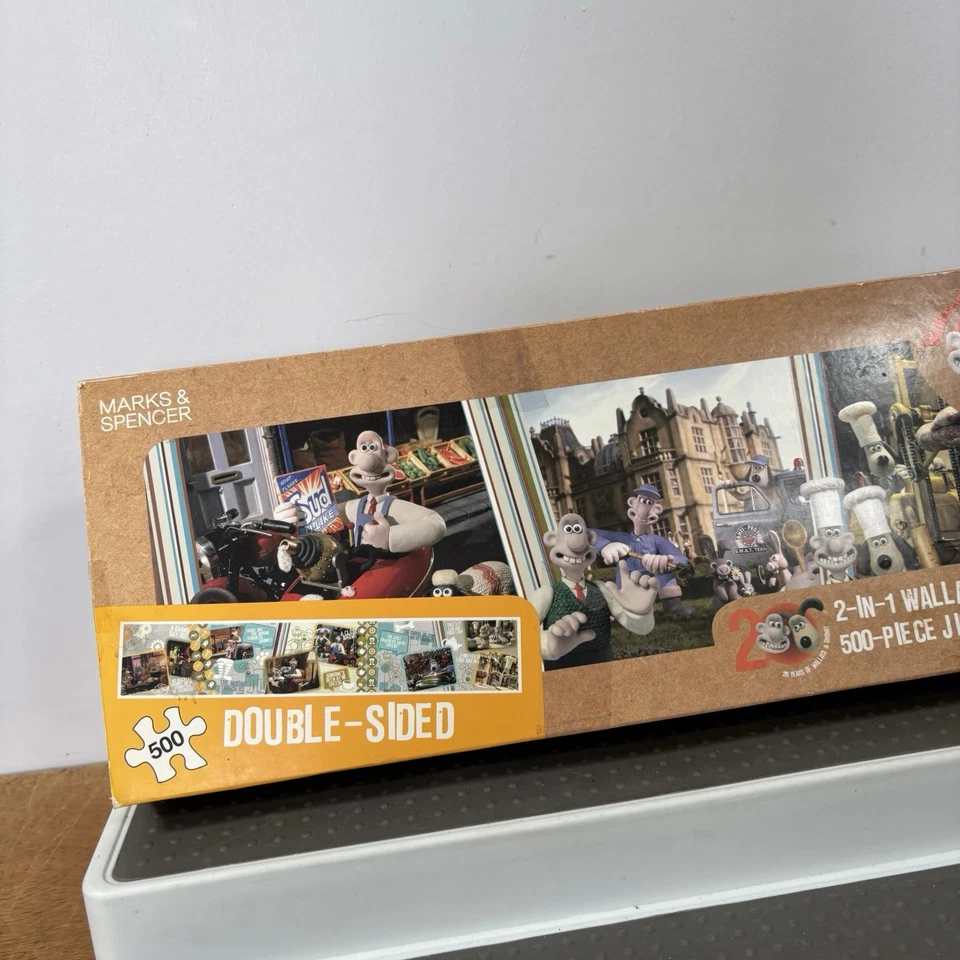 Marks & Spencer Double Sided Wallace And Gromit Puzzle 500 Pieces  - Image 2 of 4