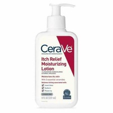 Loción hidratante CeraVe Itch Relief - 8 fl oz paquete de 2