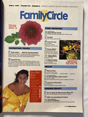 1989 June 6, Family Circle Magazine, Is Your Tap Water Safe To Drink? (MH563) - Picture 2 of 3