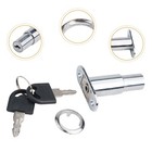 Gleichschließend Schloss für Schrank Schiebetür 32 mm Nockenzylinder Material