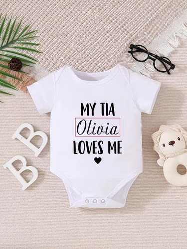 Traje Mameluco Bebé Diseño Personalizado Recién Nacido Conjunto Regalos Cumpleaños Blanco - Imagen 55 de 56
