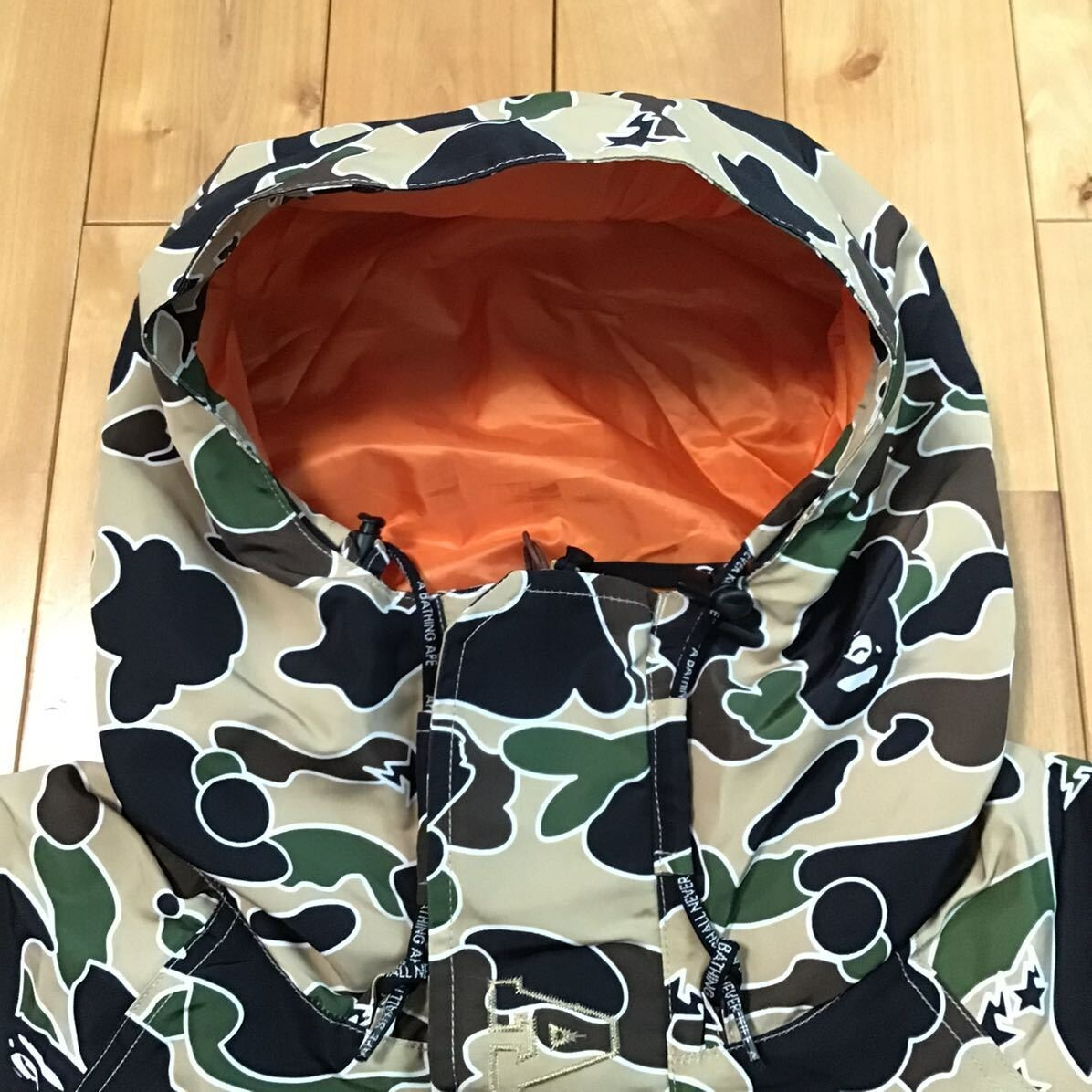 BAPE STA camo Snowboard Jacket beige A Bathing Ape Size S | eBay BAPE STA camo Snowboard Jacket beige A Bathing Ape Size S | eBay