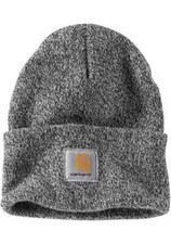 Ships Today Carhartt Adult One Size Knit Cuffed Beanie Winter Hat Black/White