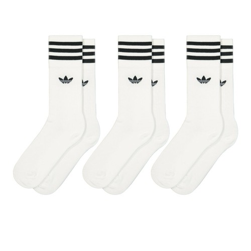 Calzini spugna Adidas Original S21489 Bianchi-Neri (pck 3 paia) | eBay