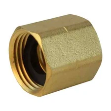 Everbilt Garden Hose 3/4 in. FHT x 3/4 in. FIP Brass Adapter Fitting LFA-673