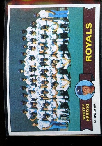 1979 Topps Royals Team #451 card