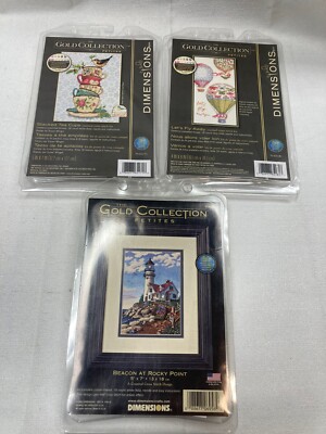 3 Dimensions Gold Collection Petites Lot 6958 Stacked Tea Cups Let s Fly Away