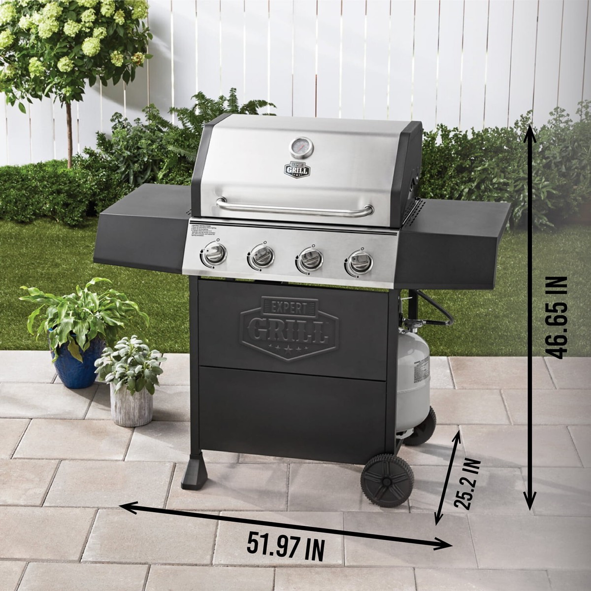 Stainless Steel Walmart Propane Gas Grills Expert Grill Burner