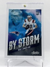 Mac Jones 2021 Panini Absolute By Storm Rookie Card New England Patriots #BST-9