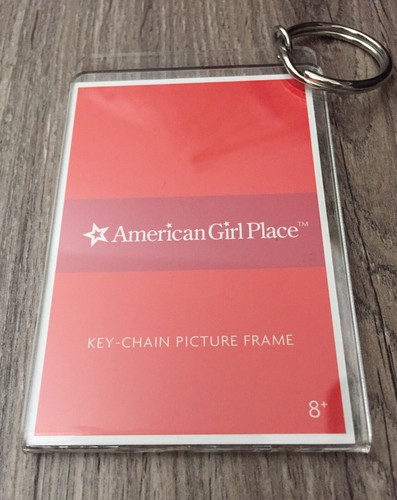 American Girl Place My Memories From AG Place Foto Schlüsselanhänger 2 1/2” x 4” NEU