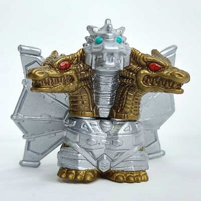 1995 Godzilla FB Collection 1'' Mecha King Ghidorah Mini Figure Builder Toho