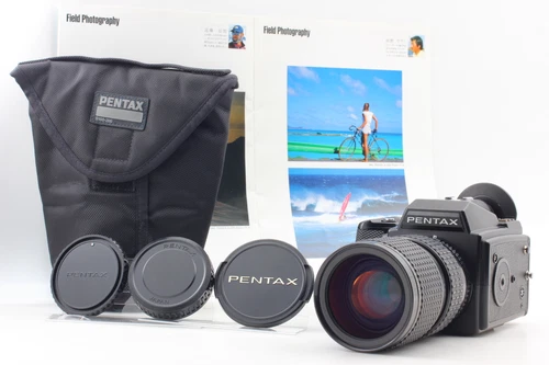 [Near MINT] Pentax 645 Medium Format Film Camera Body SMC-A 80-160 Lens JAPAN