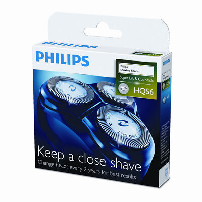 3er-Pack Philips HQ56 Scherkopf Schermesser Aufsatz Rasierapparat Rasieren