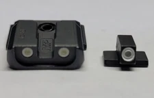 S&W M&P SHIELD 1.0 M2.0 Plus NIGHT Sights Ameriglo Front TruGlo Rear + Set Screw