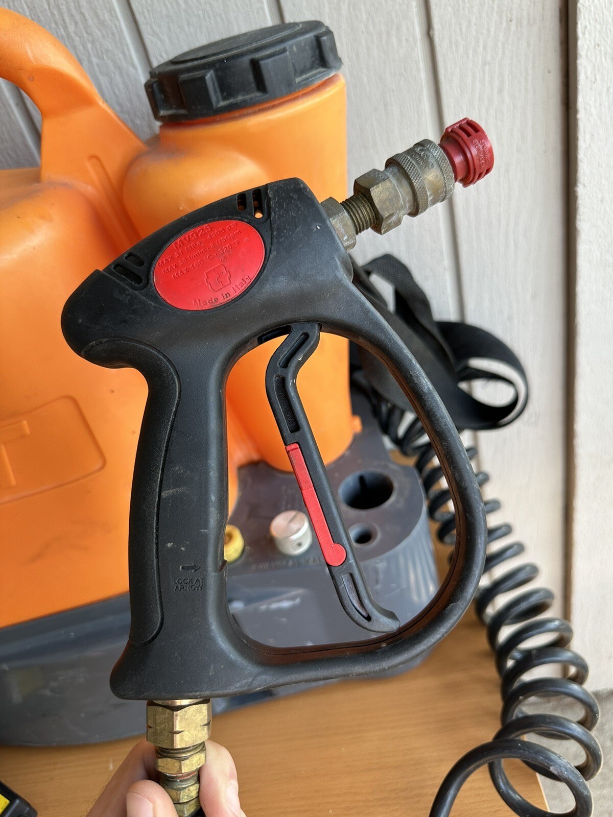 Speed Clean Coiljet CJ95 HVAC Coil Cleaning System Needs New Battery