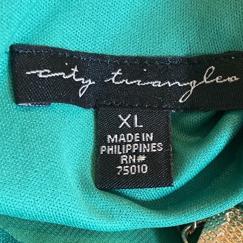 City Triangles Juniors Sleevless Dress Size XL Bright Green NWT - Picture 15 of 17