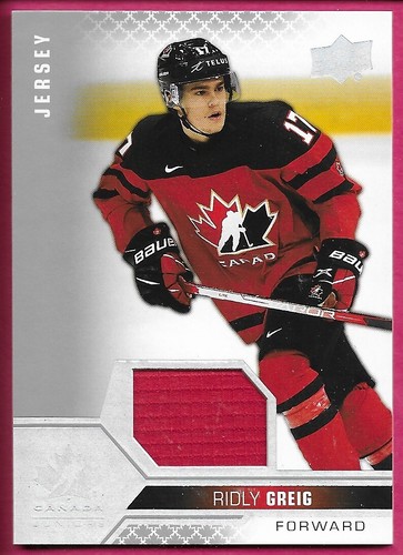 2022-23 Upper Deck UD Team Canada Juniors Hockey Jersey ''You Pick from list'' - Picture 15 of 108