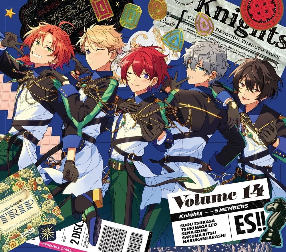 New Ensemble Stars Album Series TRIP Knights Limited Edition 2 CD