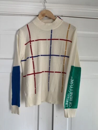 United Colors of Benetton Multi-Color Vintage Sweaters for Women