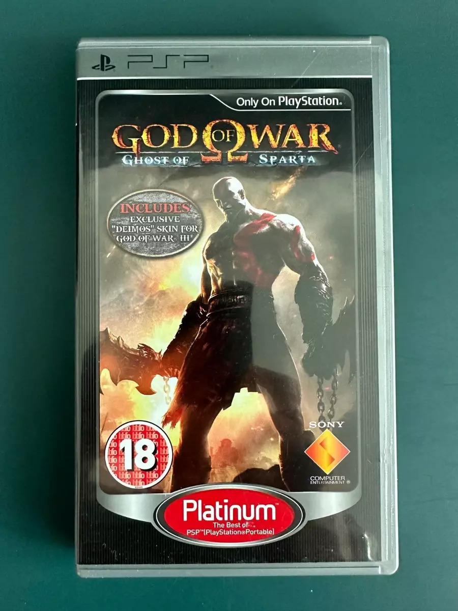 psp GOD OF WAR Ghost Of Sparta Game (NI) (Works On US Consoles) REGION FREE  PAL