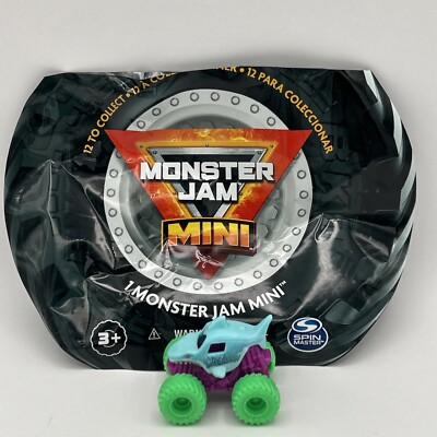 2024 Monster Jam Mini Series 16 Rare Chase Megalodon Shark Monster Truck #738