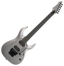Chitarra elettrica Cort X500 Menace grigio satinato FloydRose FR Reverse Headstock