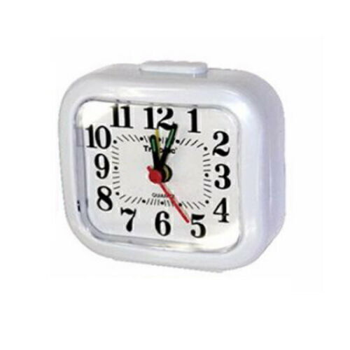 Room Mini Analog Alarm Clock Wake Battery Operated Portable Alarm Clock - Picture 10 of 10