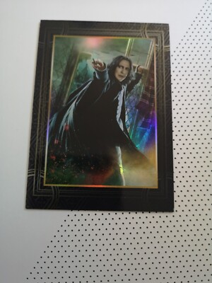 Severus Rogue Harry Potter Karte Panini Shiny #201