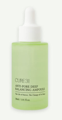Cure31 Anti-Pore Deep Balancing Ampoule 30ml Pore Care K-Beauty