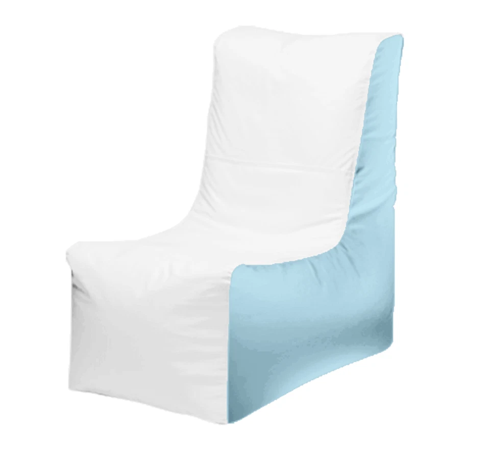 Silla Bolsa de Frijoles de Cuña Pequeña Dura-Bean Grado Marino *HECHA A PEDIDO EN EE. UU.* Foto 4 de 4