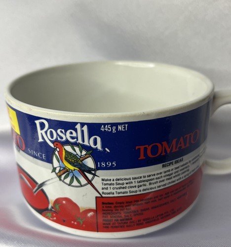 Original Retro 1970’s Rosella Tomato Condensed Soup Mug - Made In Japan - VGC - Picture 6 of 10