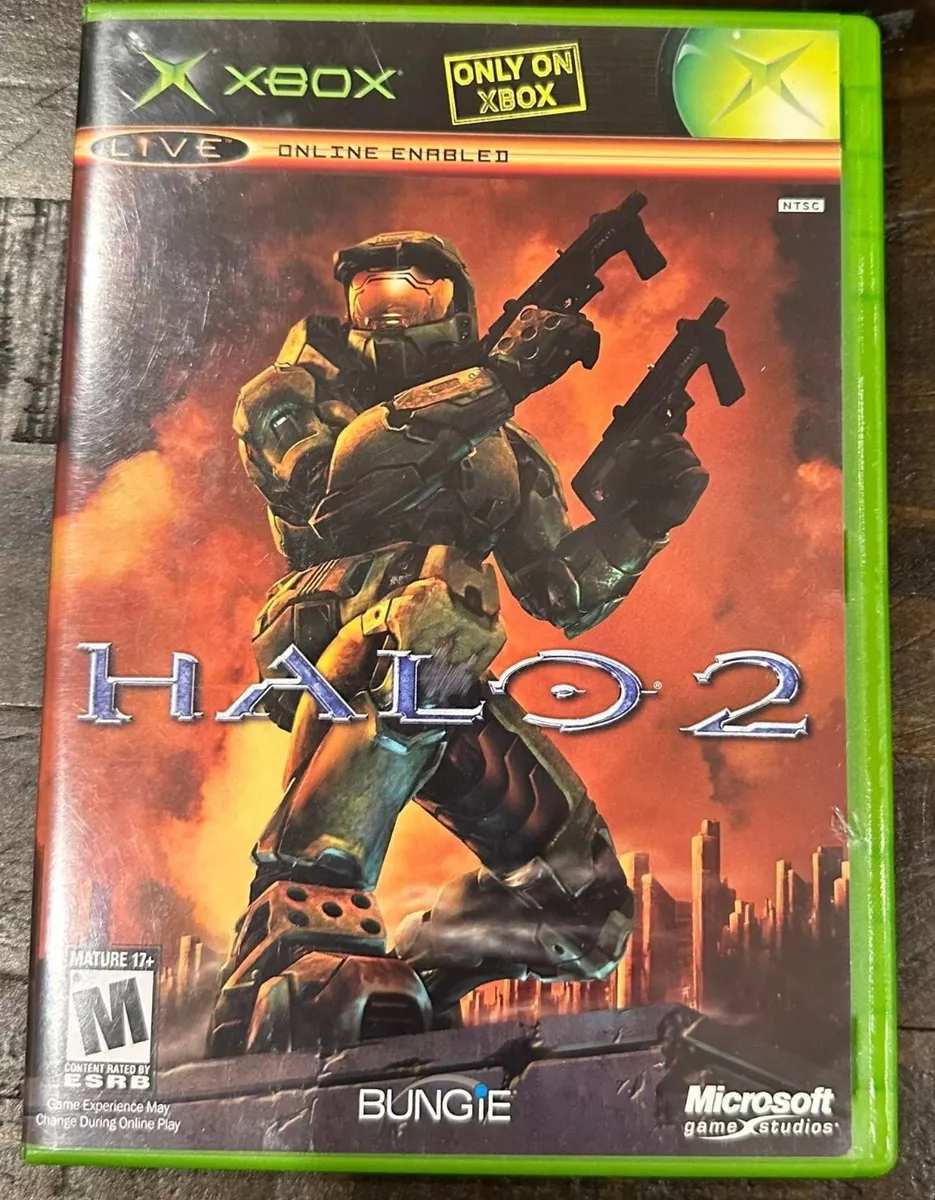 Xbox Halo 2 Live Online Enabled Microsoft Game Studios Video Game